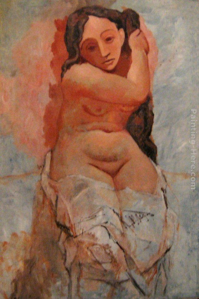 Pablo Picasso Woman Plaiting Her Hair